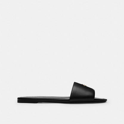Coach Slide Sandal Black