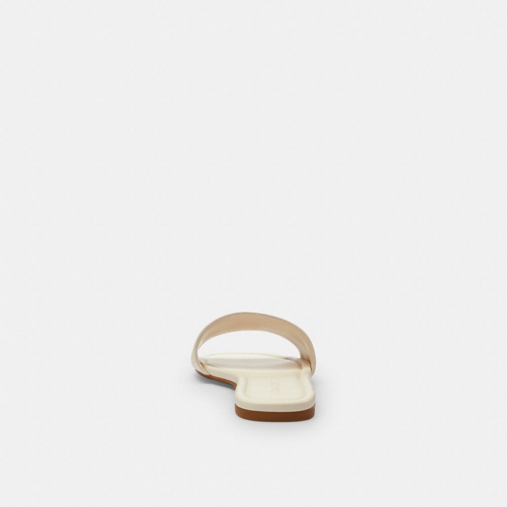Coach Slide Sandal Chalk