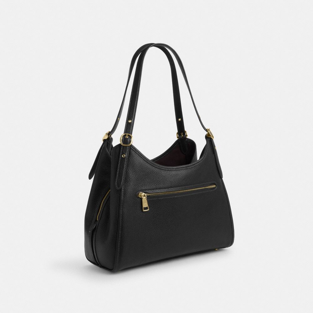 Coach Erin Shoulder Bag Gold/Black