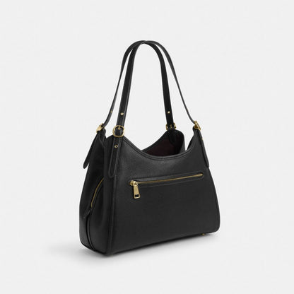 Coach Erin Shoulder Bag Gold/Black