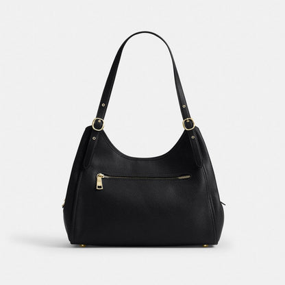 Coach Erin Shoulder Bag Gold/Black