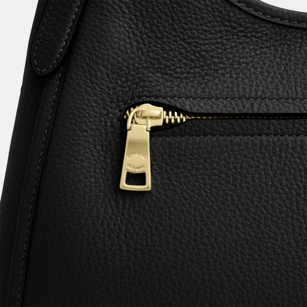 Coach Erin Shoulder Bag Gold/Black
