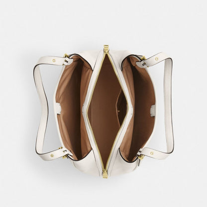 Coach Erin Shoulder Bag Gold Chalk