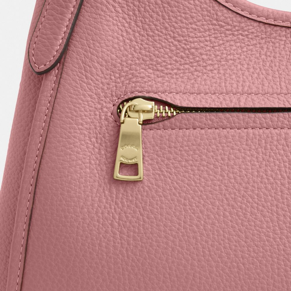 Coach Erin Shoulder Bag Gold Peony