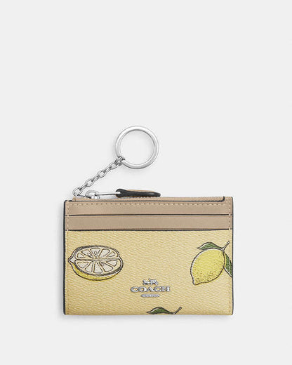 Mini Skinny Id Case With Lemon Print Sv-Garden Glade Multi Sv-Garden Glade Multi