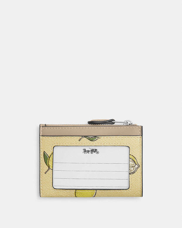 Mini Skinny Id Case With Lemon Print Sv-Garden Glade Multi Sv-Garden Glade Multi
