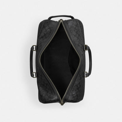 Coach Venturer Bag In Signature Canvas Gunmetal Charcoal Black