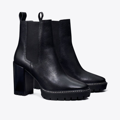 Tory Burch Carson Lug Sole Ankle Boot PERFECT BLACK / PERFECT BLACK