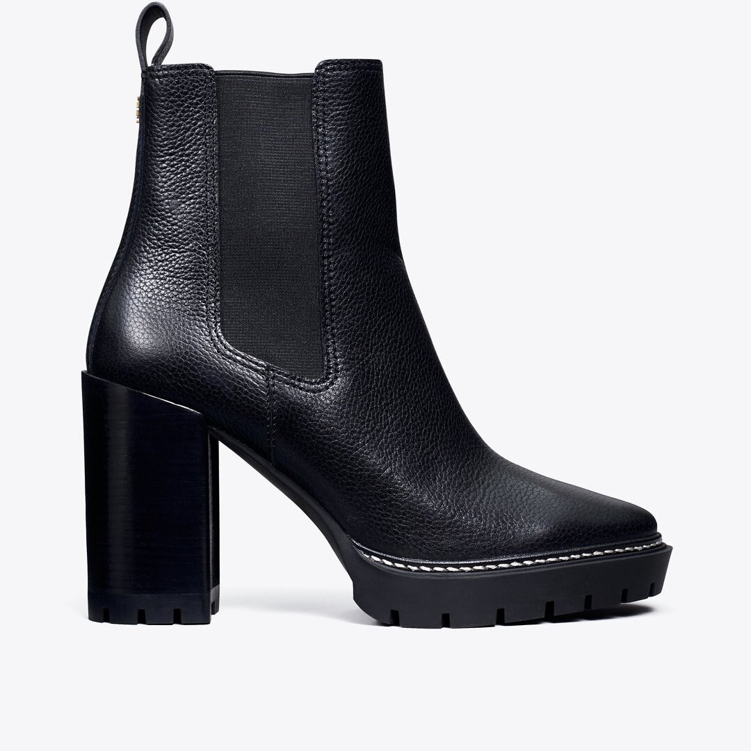 Tory Burch Carson Lug Sole Ankle Boot PERFECT BLACK / PERFECT BLACK