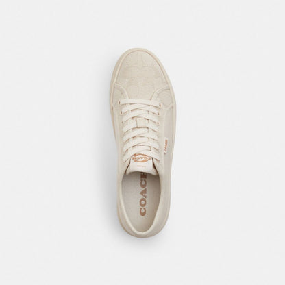 Coach Canvas Sneaker Chalk