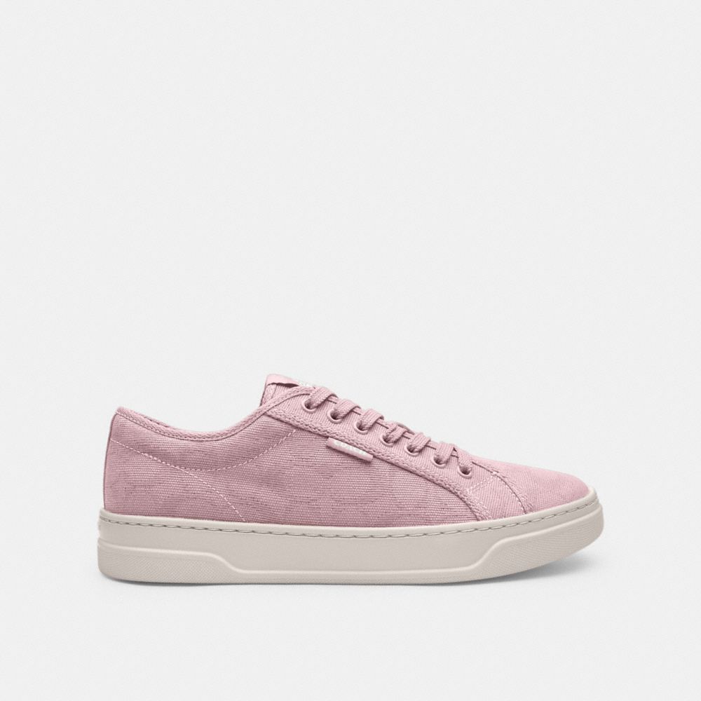 Coach Canvas Sneaker Carnation Chalk