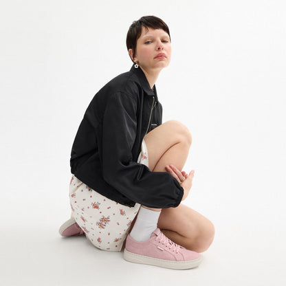 Coach Canvas Sneaker Carnation Chalk