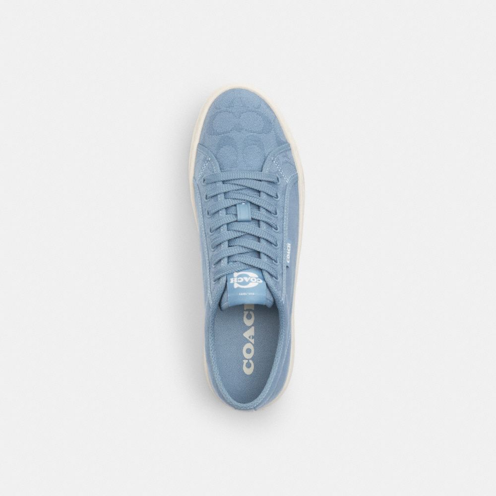 Coach Canvas Sneaker Bluebell
