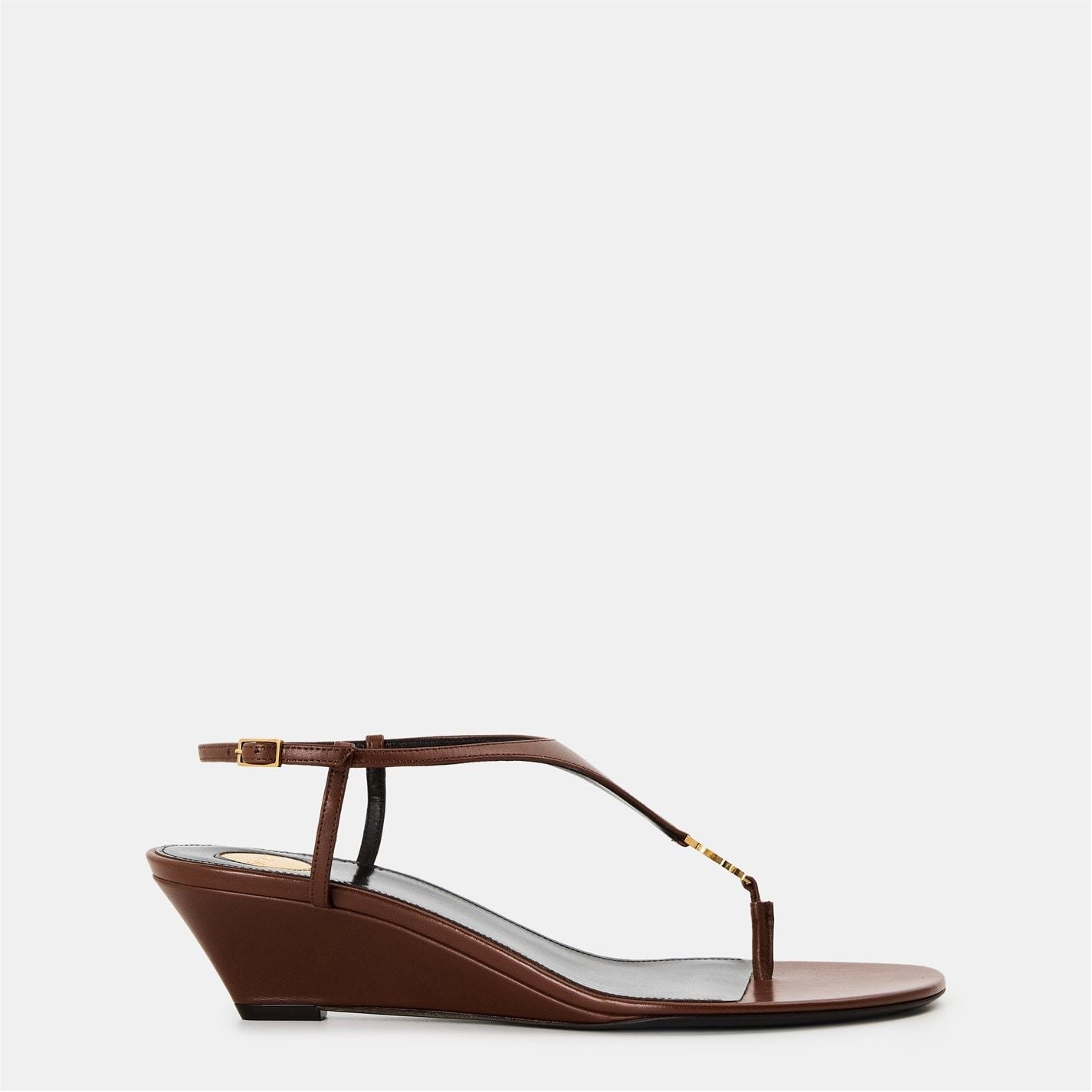  Cassandra Wedge Sandals Aesthetic Brown
