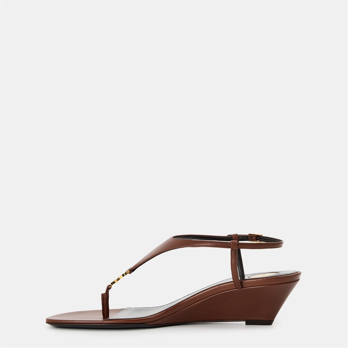  Cassandra Wedge Sandals Aesthetic Brown