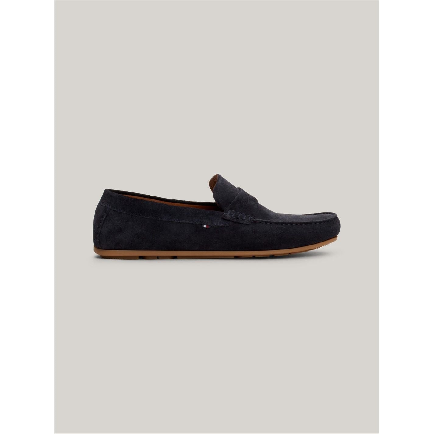  CASUAL HILFIGER SUEDE DRIVER Desert Sky