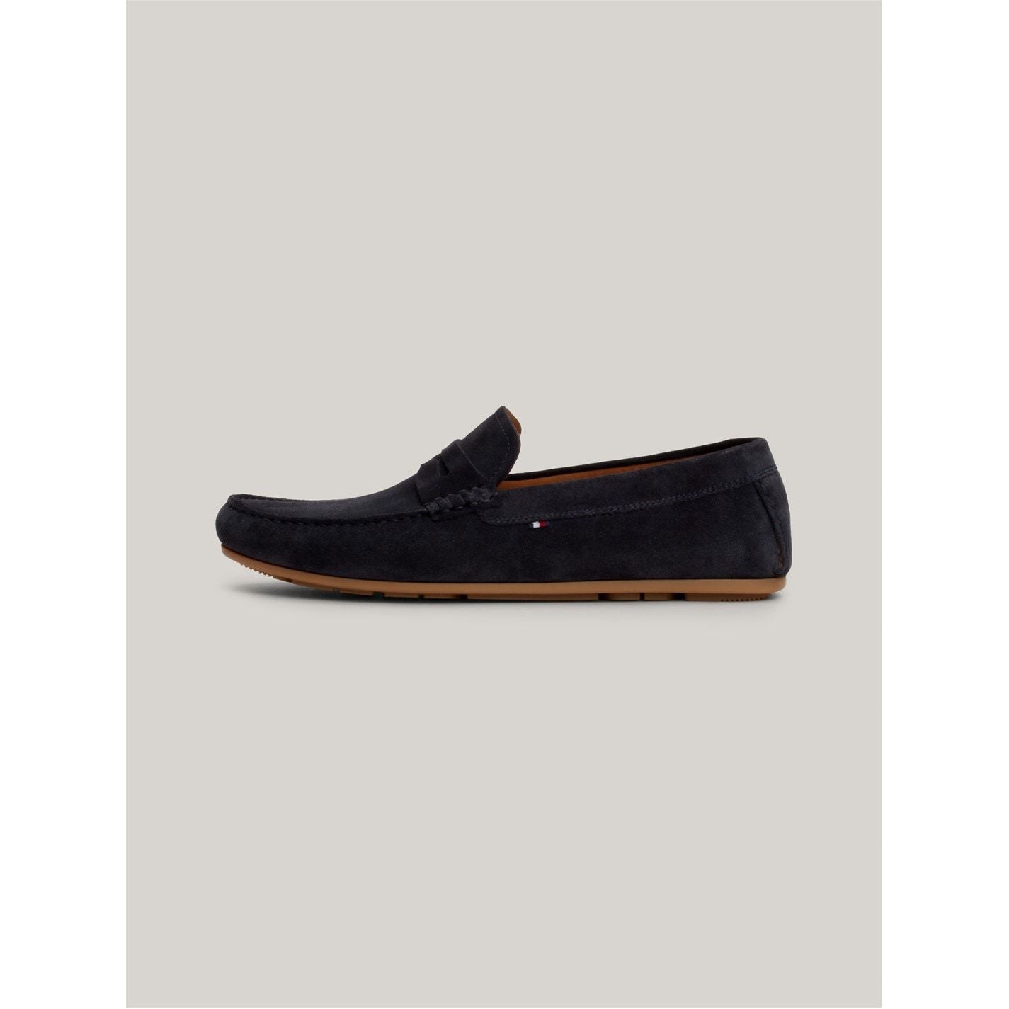  CASUAL HILFIGER SUEDE DRIVER Desert Sky