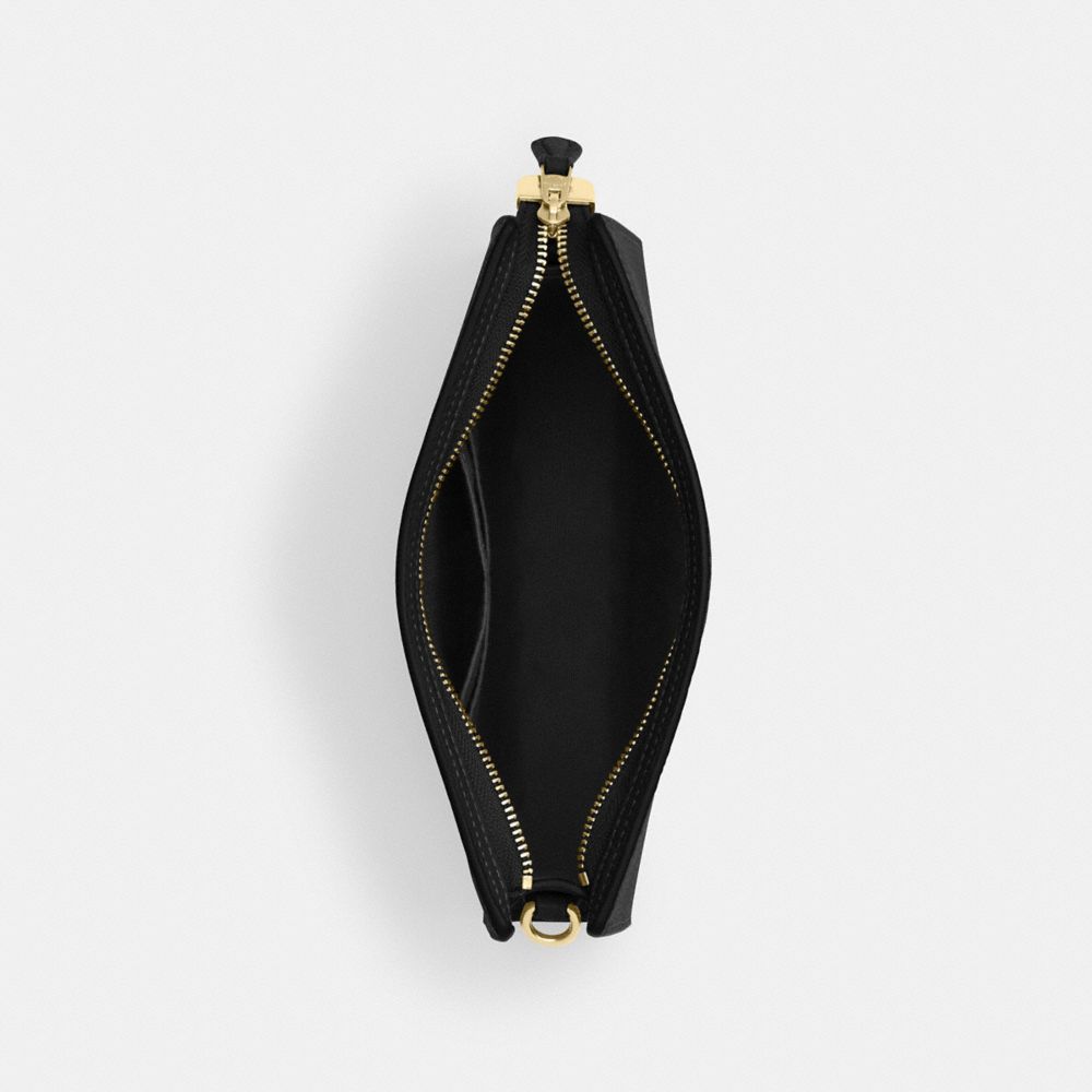 Coach Slim Crossbody Bag Gold Black