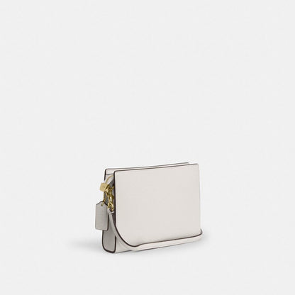 Coach Slim Crossbody Bag Gold Chalk