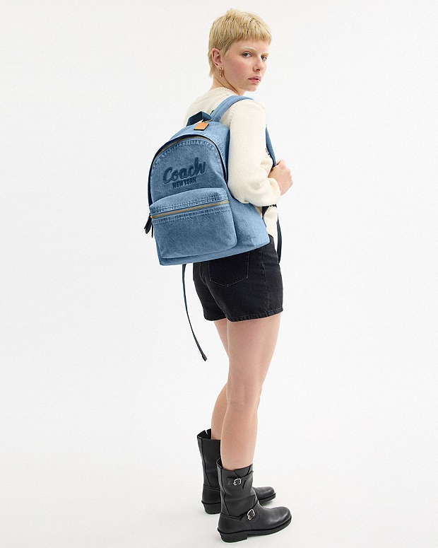 Cargo Backpack Brass-Indigo Brass-Indigo