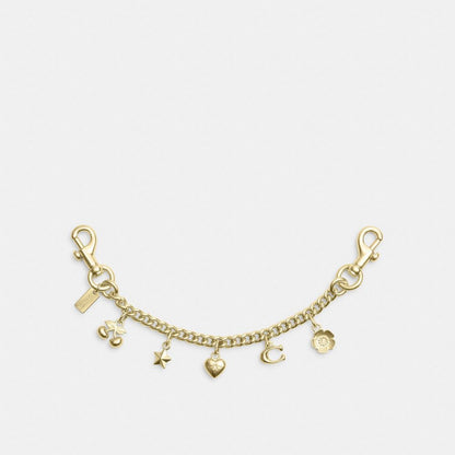 Coach Gold Swagger Chain With Charms Gold Gold