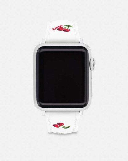 Apple Watch® Strap, 38 Mm, 40 Mm And 41 Mm Cherry-White Cherry-White