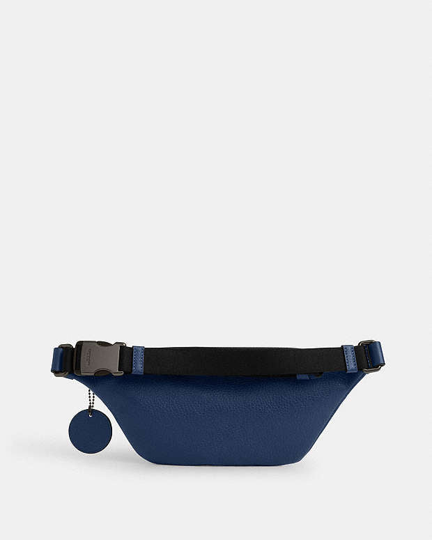 Warren Mini Belt Bag With Baseball Print Qb-Deep Blue Multi Qb-Deep Blue Multi