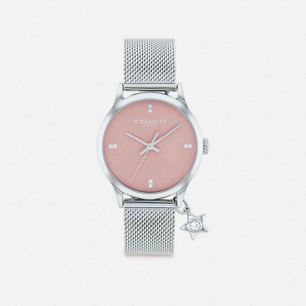 Coach Ruby Watch Gift Set, 32 Mm Stainless Steel Blush
