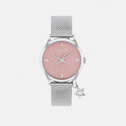 Coach Ruby Watch Gift Set, 32 Mm Stainless Steel Blush