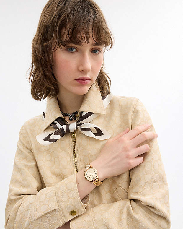 Olivia Watch, 34 Mm Rose Gold Rose Gold