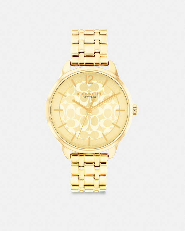 Olivia Watch, 34 Mm Gold Gold