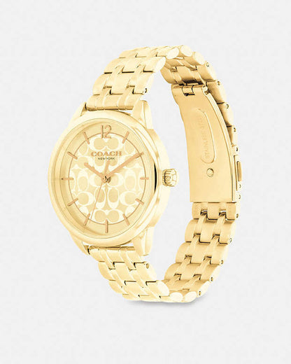Olivia Watch, 34 Mm Gold Gold