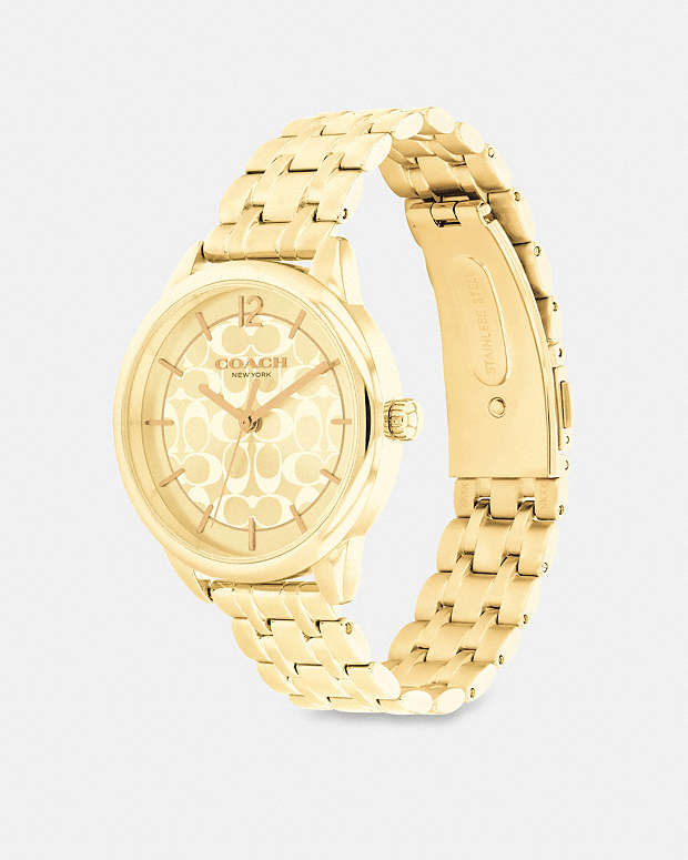 Olivia Watch, 34 Mm Gold Gold