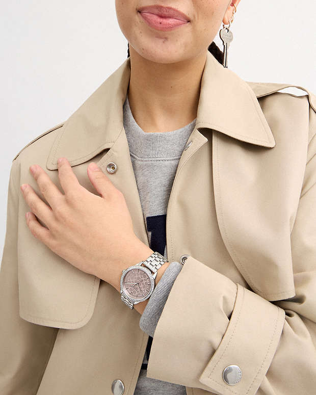Olivia Watch, 36 Mm Stainless Steel Stainless Steel