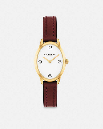 Talia Watch, 22 Mm Dark Wine Dark Wine