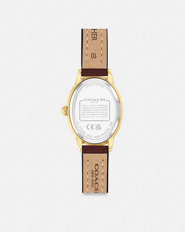 Talia Watch, 22 Mm Dark Wine Dark Wine
