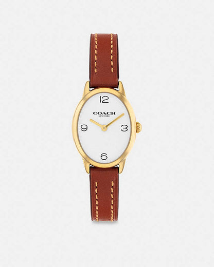 Talia Watch, 22 Mm Saddle Saddle