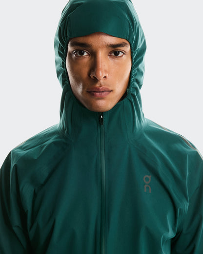 On Performance Jacket Waterproof Spirulina