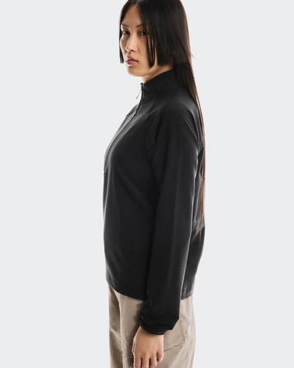 On Trek Quarterzip Black (Women'S)