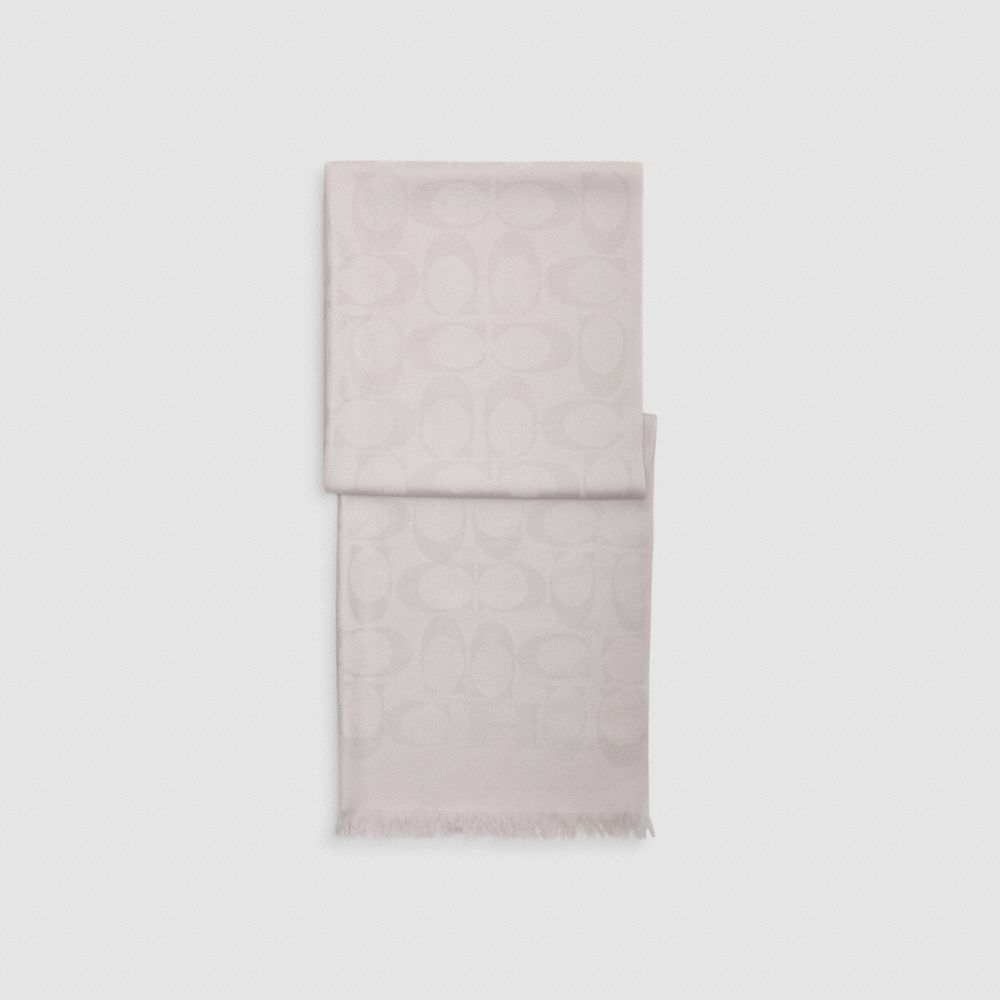 Coach Signature Wrap Grey