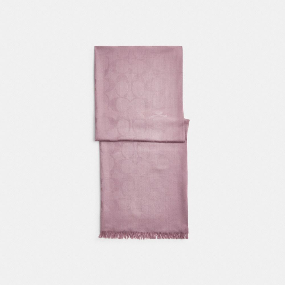 Coach Signature Wrap Lilac