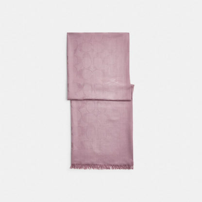 Coach Signature Wrap Lilac