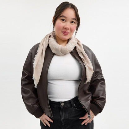 Coach Signature Wrap Oatmeal