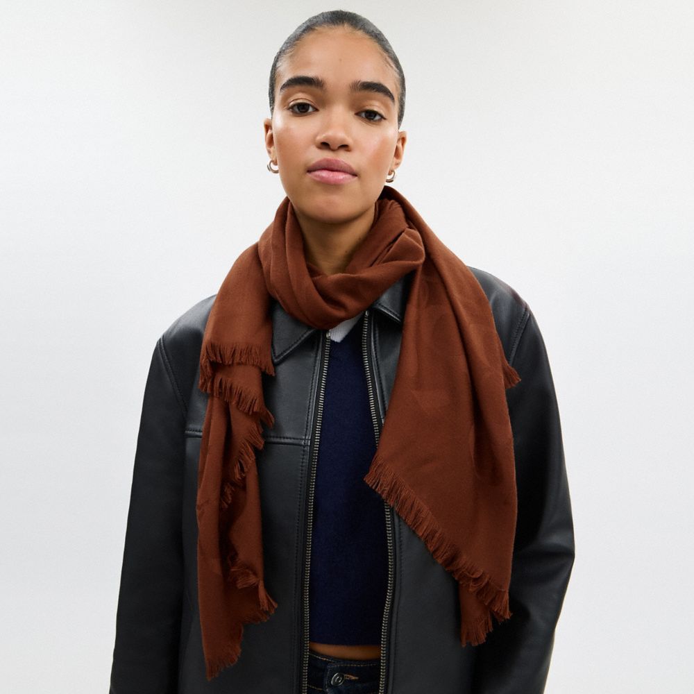 Coach Signature Wrap Sable