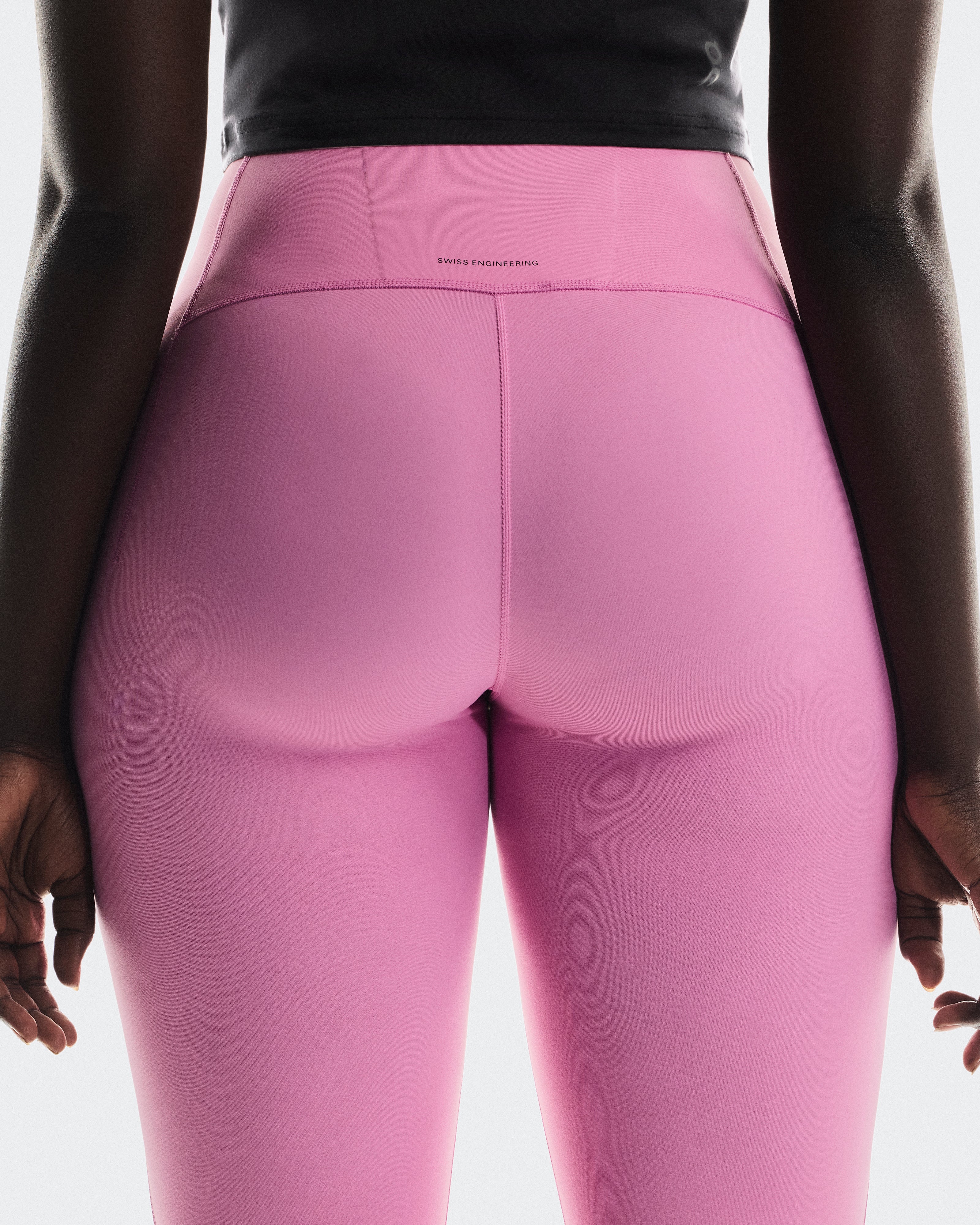 On Studio Tights 7/8 Raspberry (Women'S)