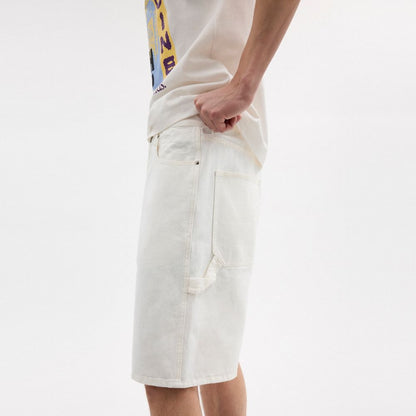 Coach Denim Shorts White