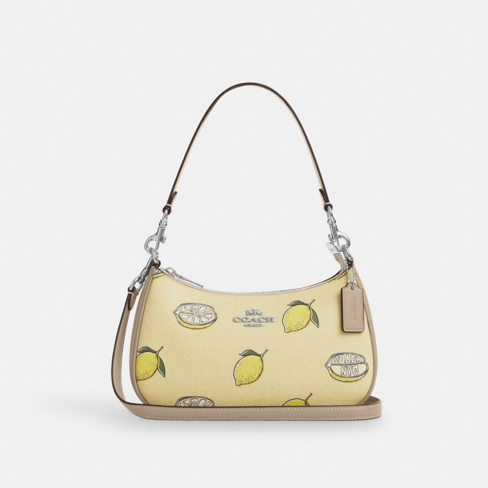 Teri Shoulder Bag With Lemon Print Sv-Garden Glade Multi Sv-Garden Glade Multi