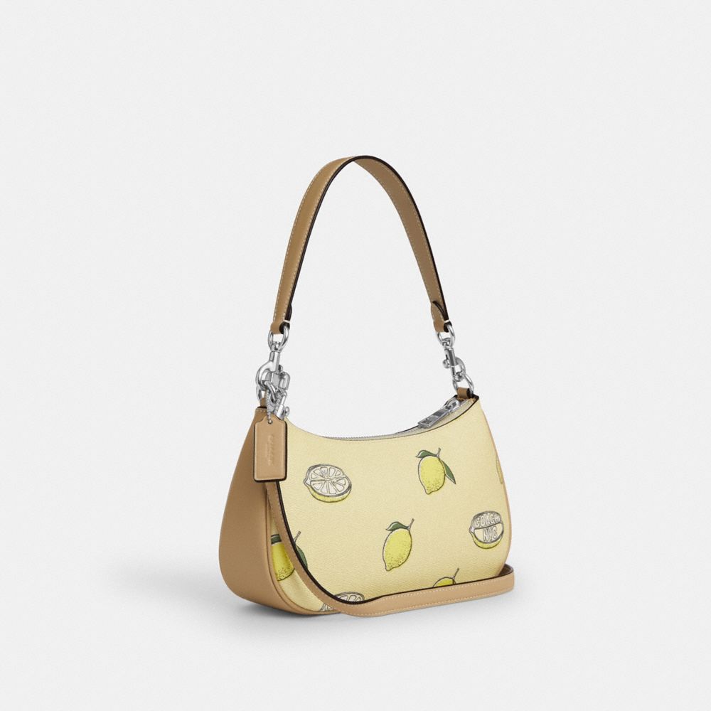 Teri Shoulder Bag With Lemon Print Sv-Garden Glade Multi Sv-Garden Glade Multi
