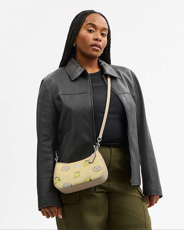 Teri Shoulder Bag With Lemon Print Sv-Garden Glade Multi Sv-Garden Glade Multi