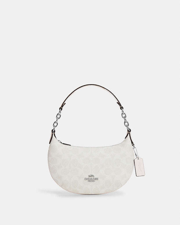 Mini Payton Bag In Signature Canvas Sv-White-Chalk Sv-White-Chalk